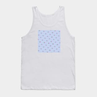 Triangle Pattern: Purple Tank Top